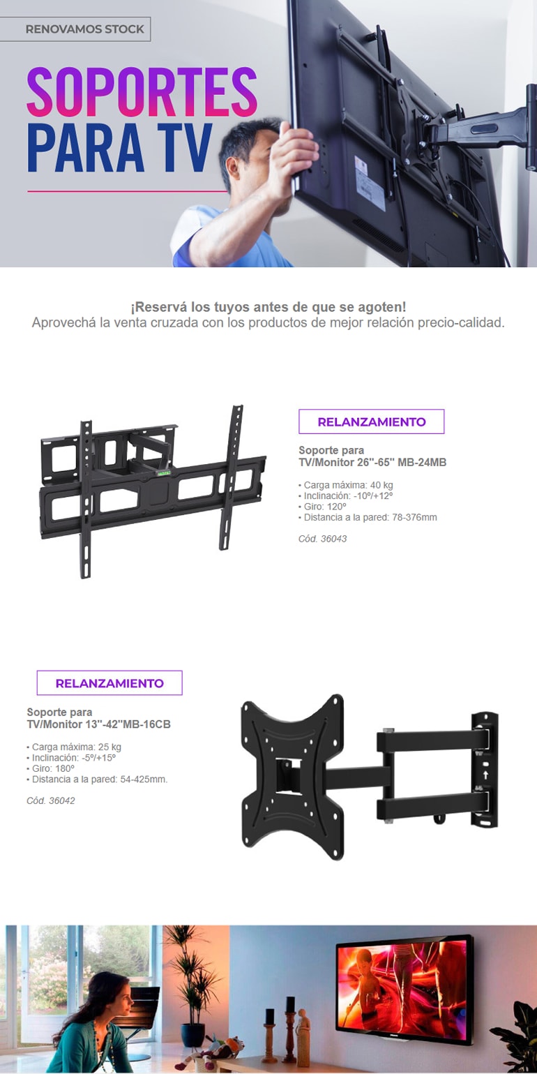 ¡Stock renovado!