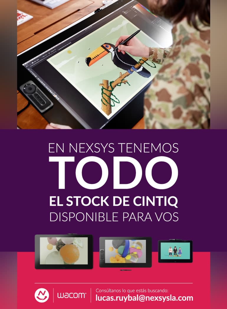 ¡Aprovecha todo el stock de Cintiq!