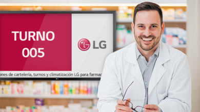 Soluciones de LG para farmacias y sanatorios