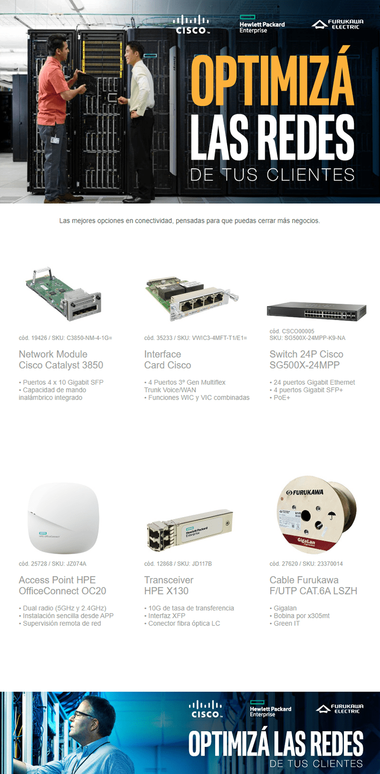 ¡Optimiza las redes!