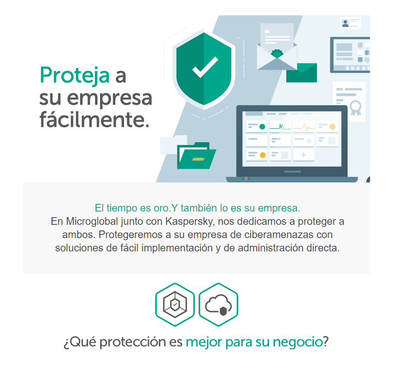 Proteja a su negocio facilmente