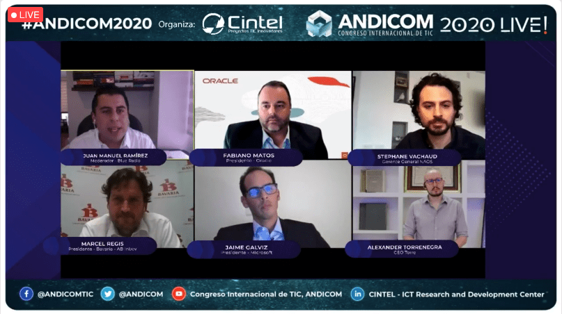 Andicom 2020: Un encuentro virtual con la realidad tecnológica del país