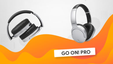 Auriculares para profesionales on the go