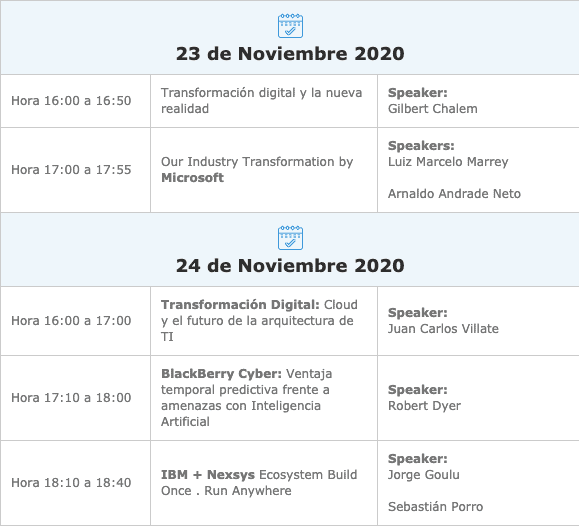 Arranca una nueva edición de Nexsys Cloud Connect