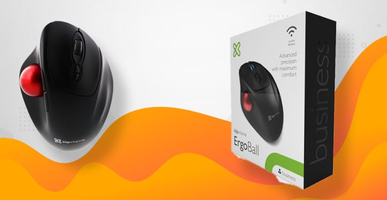 Llegó ErgoBall, el mouse ergonómico de Klip Xtreme