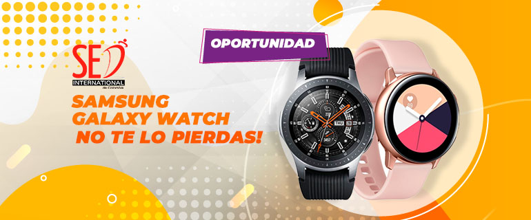 Con Sed International adquiere el Samsung Galaxy Watch