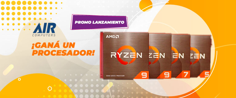 ¡AMD Ryzen en AIR COMPUTERS!