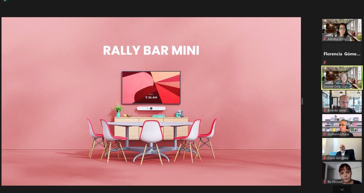 Rally Bar: la barra de Logitech para videoconferencias más reales