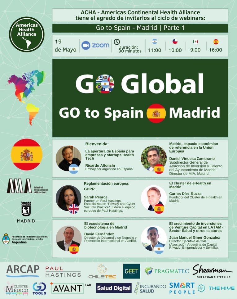 Go-Global, un programa para empresas y startups de HealthTech