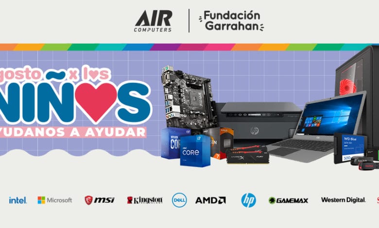 Agosto por los niños en Air Computers