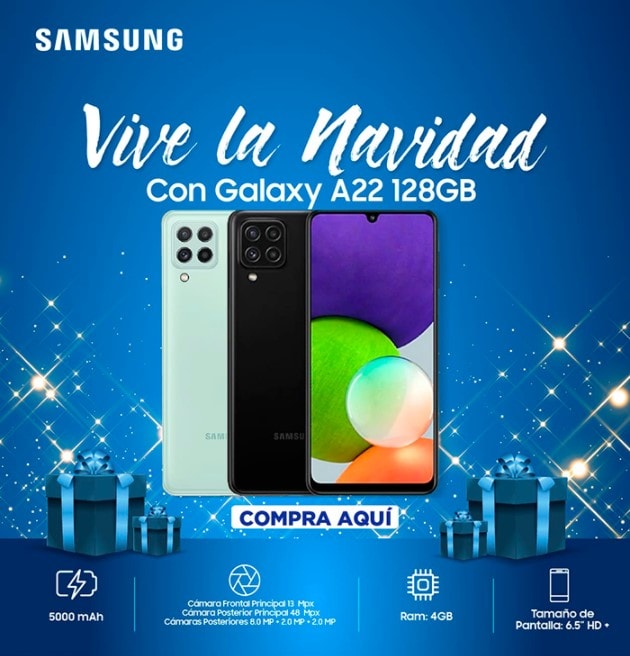 ¡En las fiestas, Samsung Galaxy! ¡En las fiestas, Samsung Galaxy!