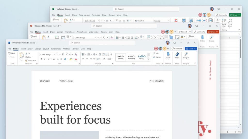 Lanzamiento de Office 2021: es más fácil crear junto a Microsoft