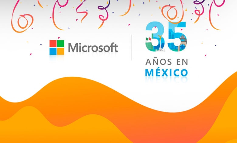 Microsoft: 35 años de transformación tecnológica en México