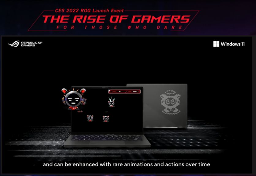 Republic of Gamers anuncia un arsenal de notebooks con las últimas tecnologías en CES 2022
