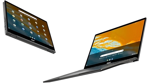 Las nuevas Chromebooks de Acer + su laptop en colaboración con National Geographic en CES 2022