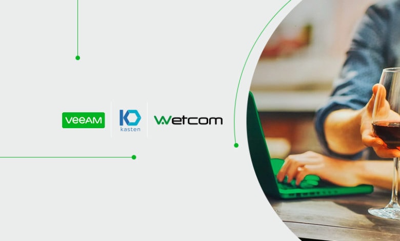 Wetcom + Veeam & Kasten: Sus contenedores están bien resguardados