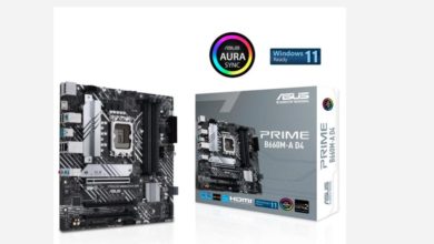 ASUS brinda detalles de sus placas madre Serie Prime Intel B660