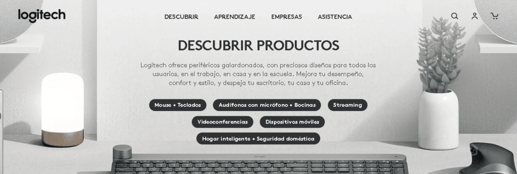 Logitech abre su tienda en línea para estar más cerca de los clientes