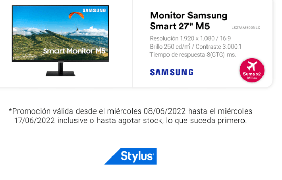 Subite a La Scaloneta de la mano de Stylus y Samsung