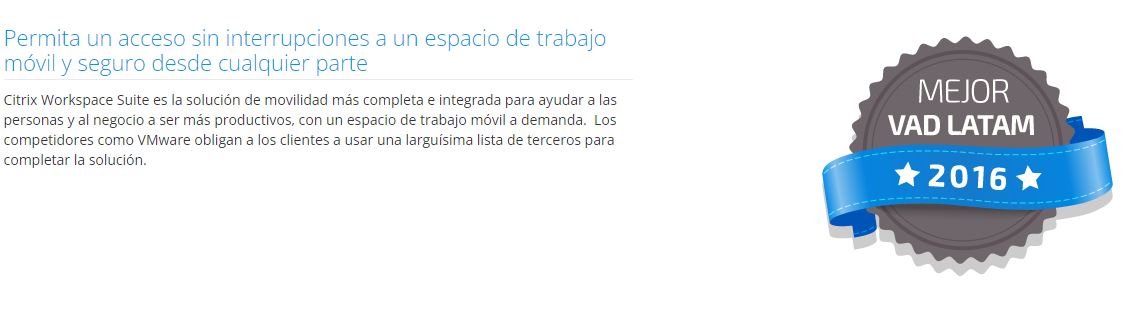 ¡Acceso seguro y sin interrupciones desde cualquier parte con Citrix