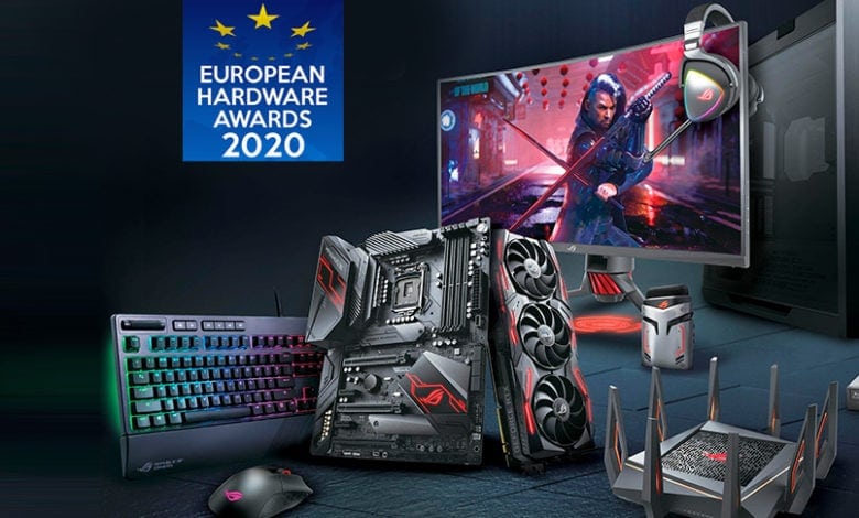 ASUS se destaca en los European Hardware Awards 2022