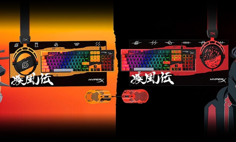 HyperX lanza Edición Limitada HyperX x Naruto: la Colección Shippuden