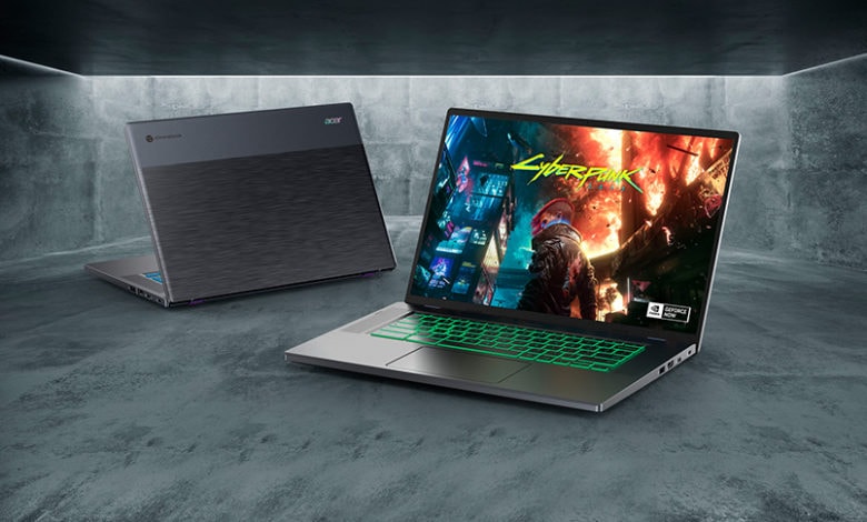 Chromebook 516 GE: La primera Chromebook gaming de Acer