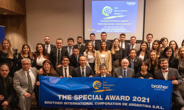 Brother Argentina fue distinguida en el President Award 2021 Brother Argentina fue distinguida en el President Award 2021