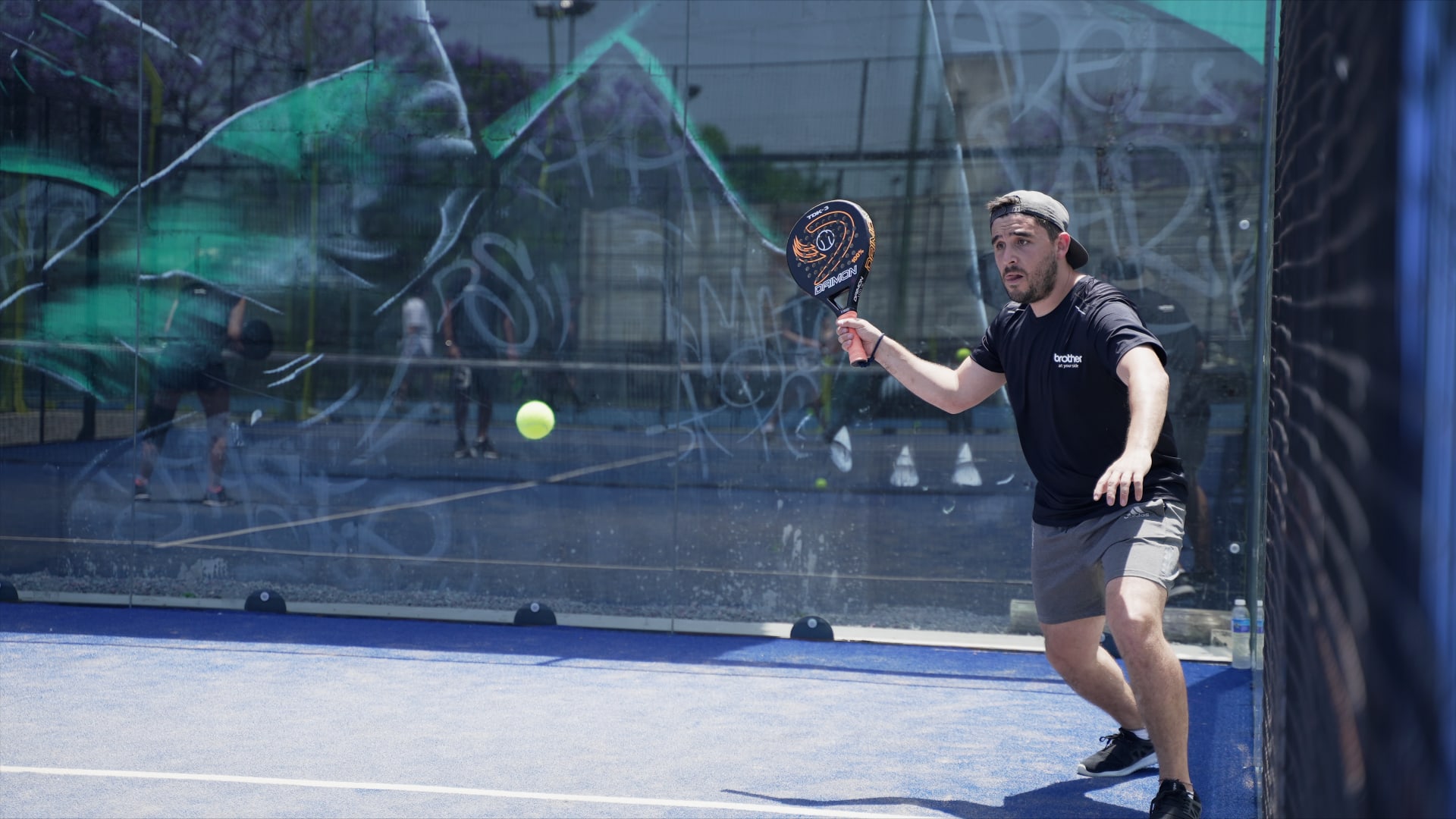 Brother juntó a sus distris en un torneo de padel