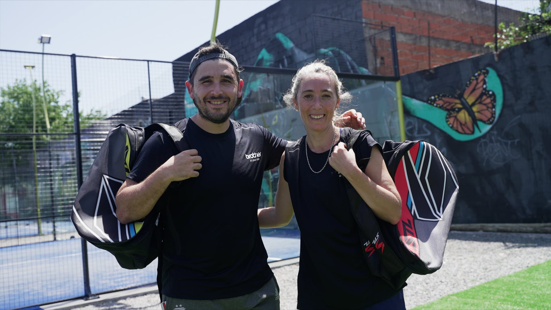 Brother juntó a sus distris en un torneo de padel