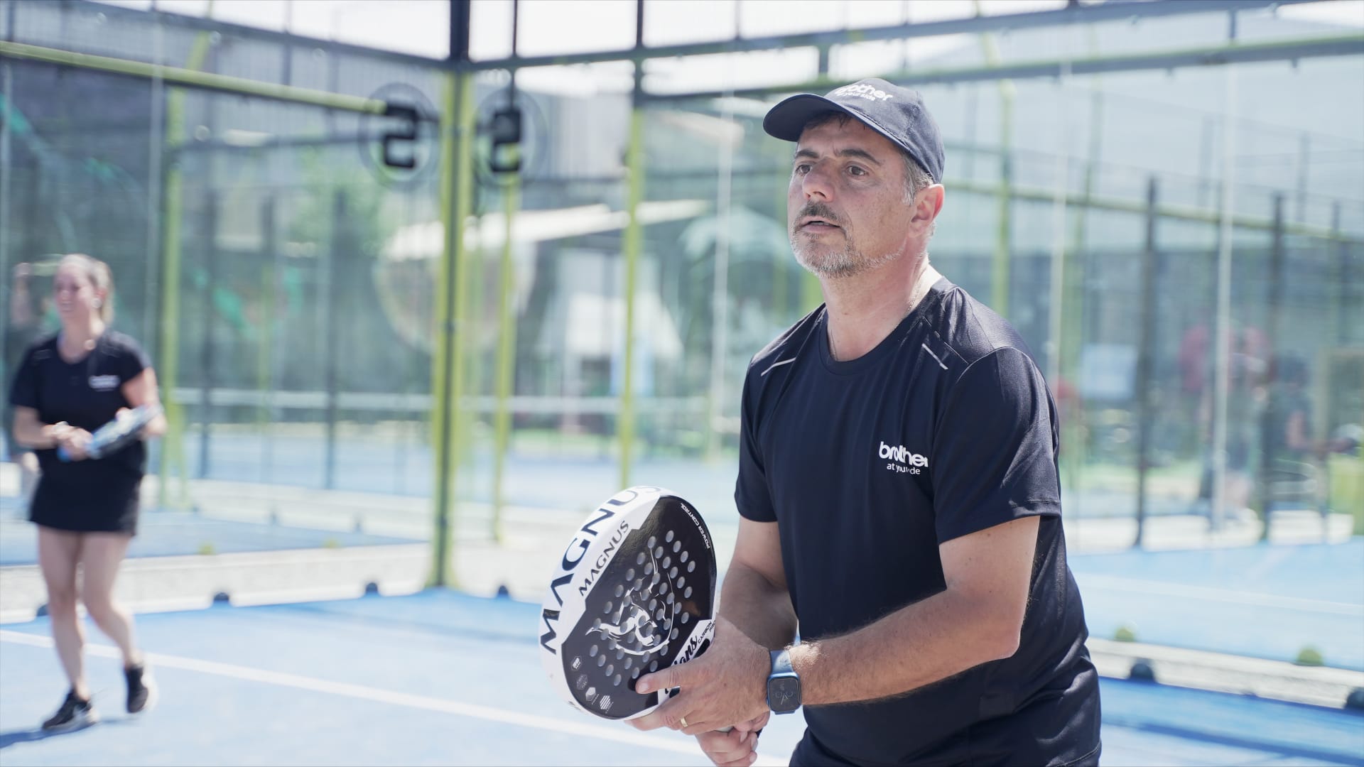 Brother juntó a sus distris en un torneo de padel