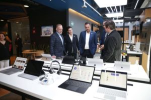 Visita Gobernador de Querétaro oficinas de Microsoft México para conocer avances de la Región de centros de datos en la entidad