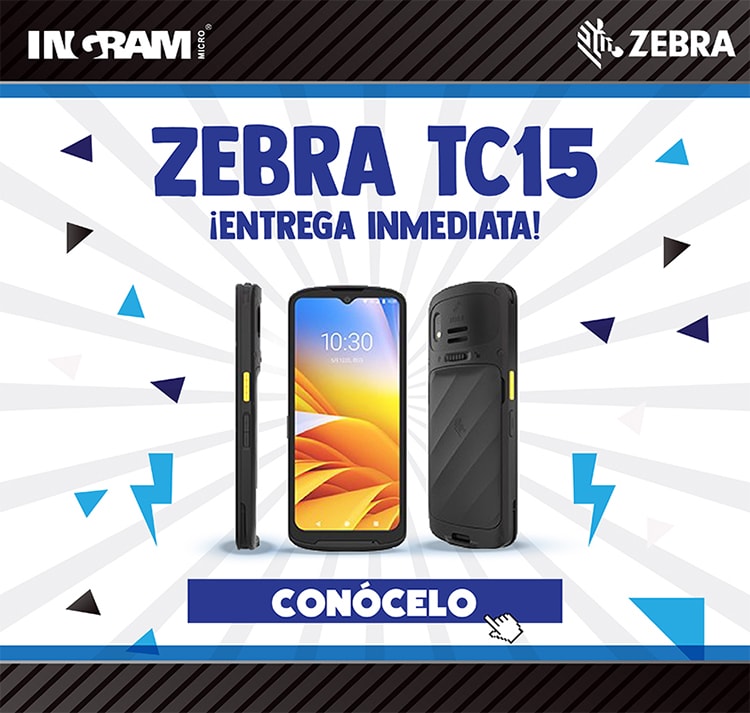 ¡Entrega inmediata! Zebra TC15