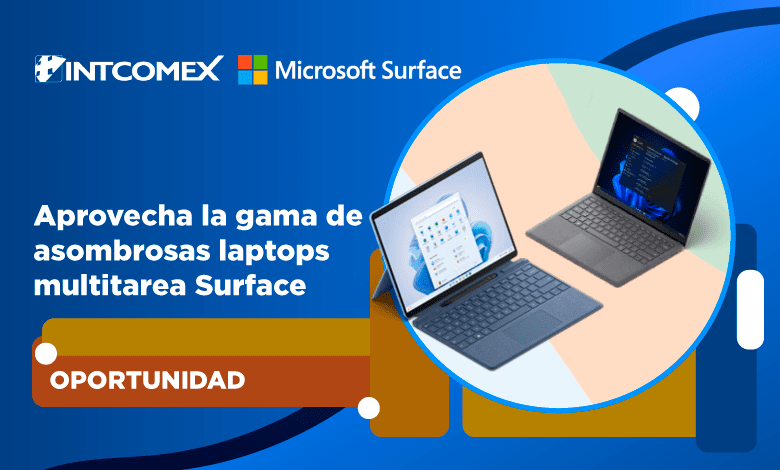 Aprovecha y compra la gama de laptops Surface