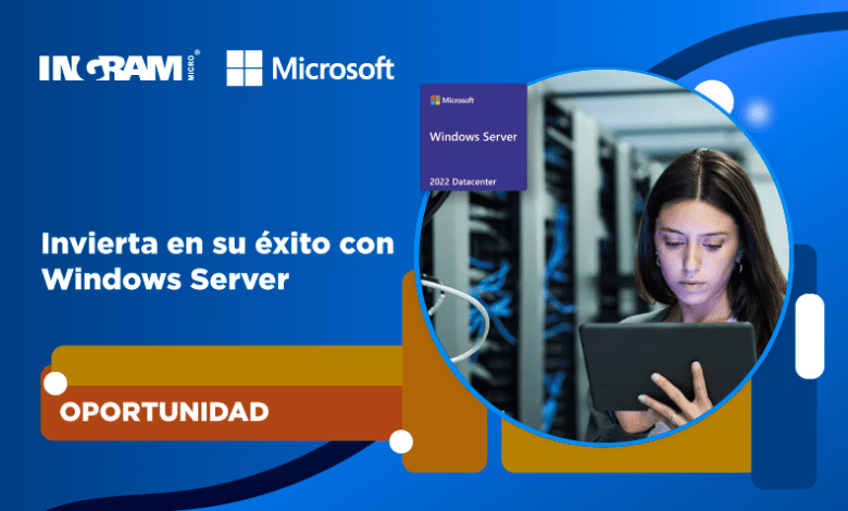 Invierta en su éxito con Windows Server