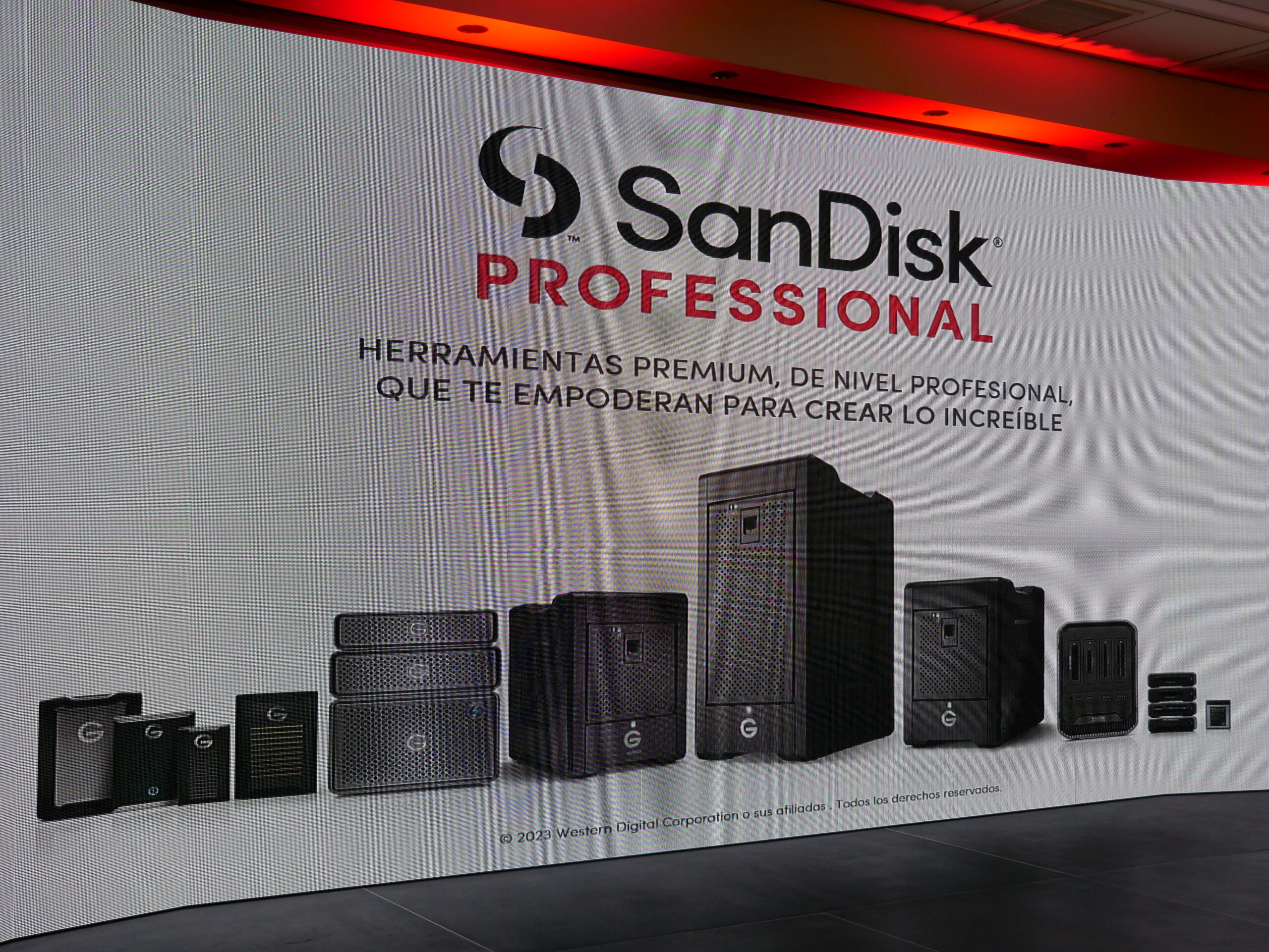 Creadores de contenido, un mercado clave para Sandisk Professional