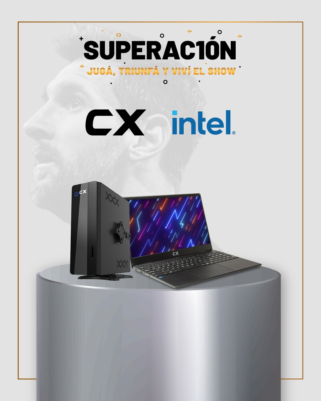 ¡Participa en SUPERAC10N y viví la mejor experiencia de Messi10 by Cirque du Soleil junto a AIR Computers!