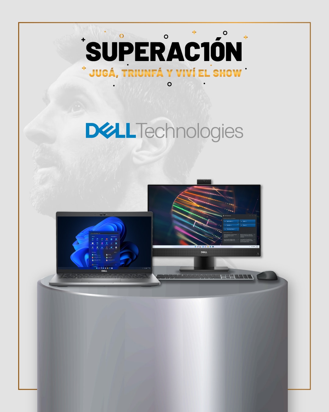 ¡Participa en SUPERAC10N y viví la mejor experiencia de Messi10 by Cirque du Soleil junto a AIR Computers!