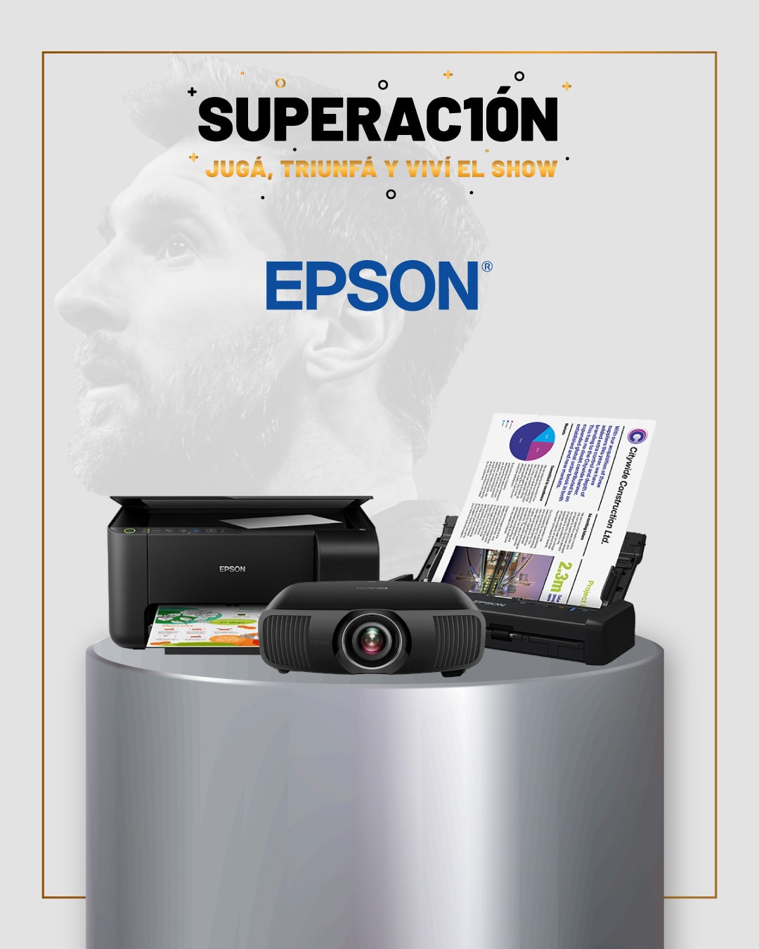 ¡Participa en SUPERAC10N y viví la mejor experiencia de Messi10 by Cirque du Soleil junto a AIR Computers!