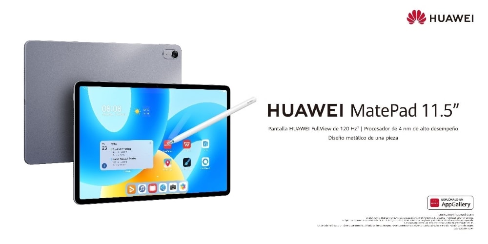 La HUAWEI MatePad 11.5" lleva el rendimiento de una PC a una tablet