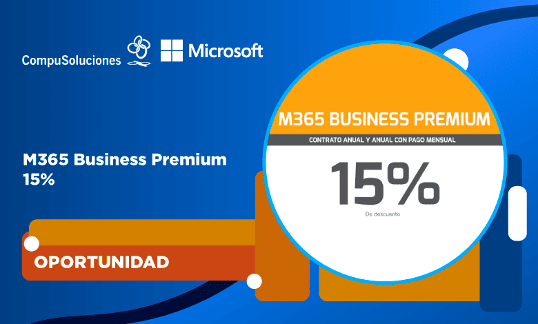 Microsoft 365 Business Premium | 15% de descuento Microsoft 365 Business Premium | 15% de descuento
