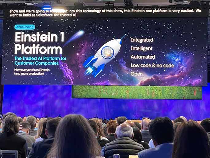 Salesforce lanza Einstein 1, impulsando la productividad, inteligencia artificial y CRM