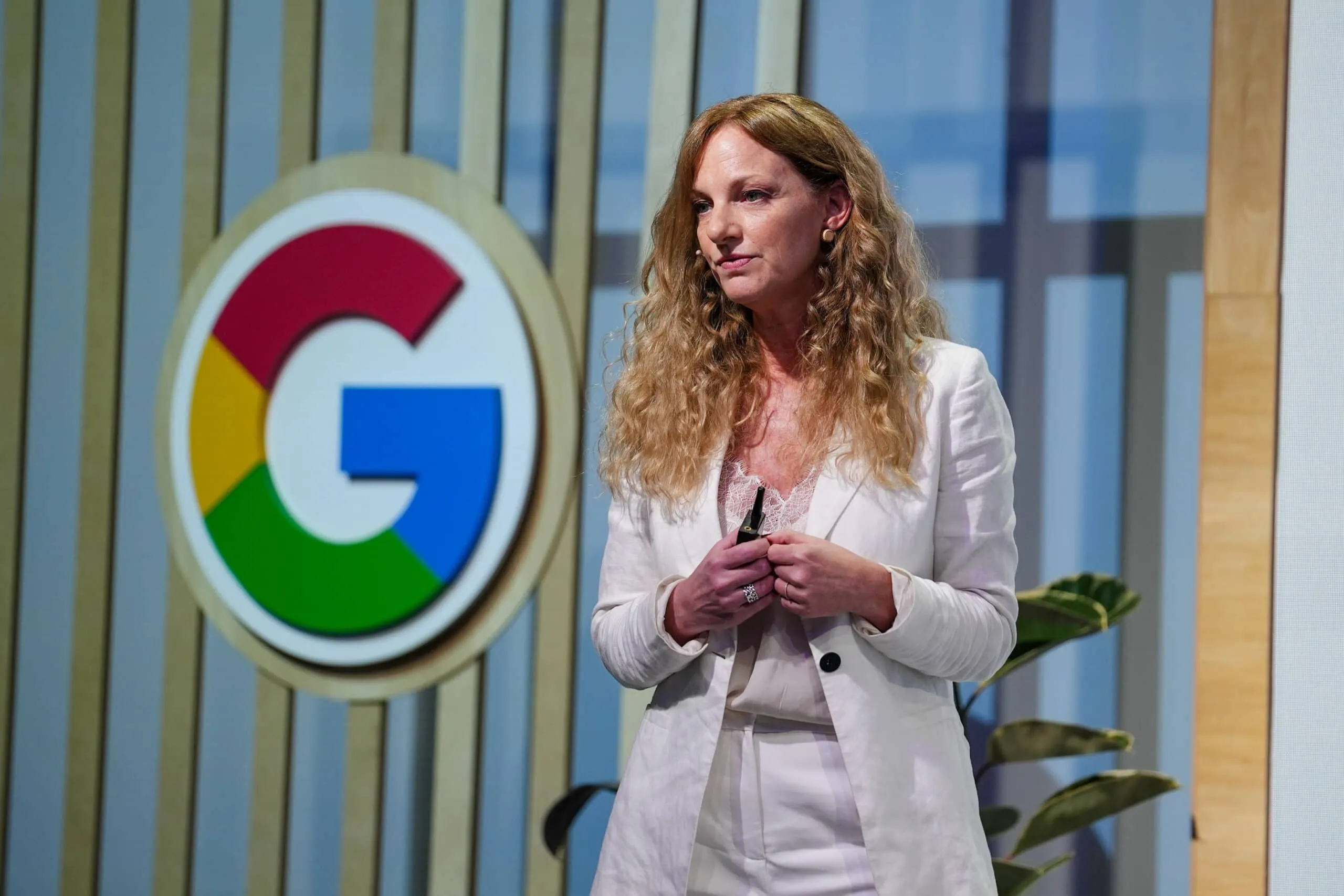 Google Think AI 2023: cómo usar la inteligencia artificial para hacer negocios Natalia Scaliter, gerenta general de Google Cloud Argentina,