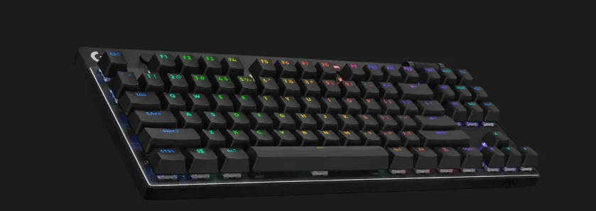 Las principales marcas del mundo gamer dijeron presente en la Brasil Game Show teclado Logitech G PRO X TKL LIGHTSPEED