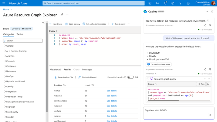 Microsoft Copilot para Azure: simplifica la gestión de TI y ahorra tiempo