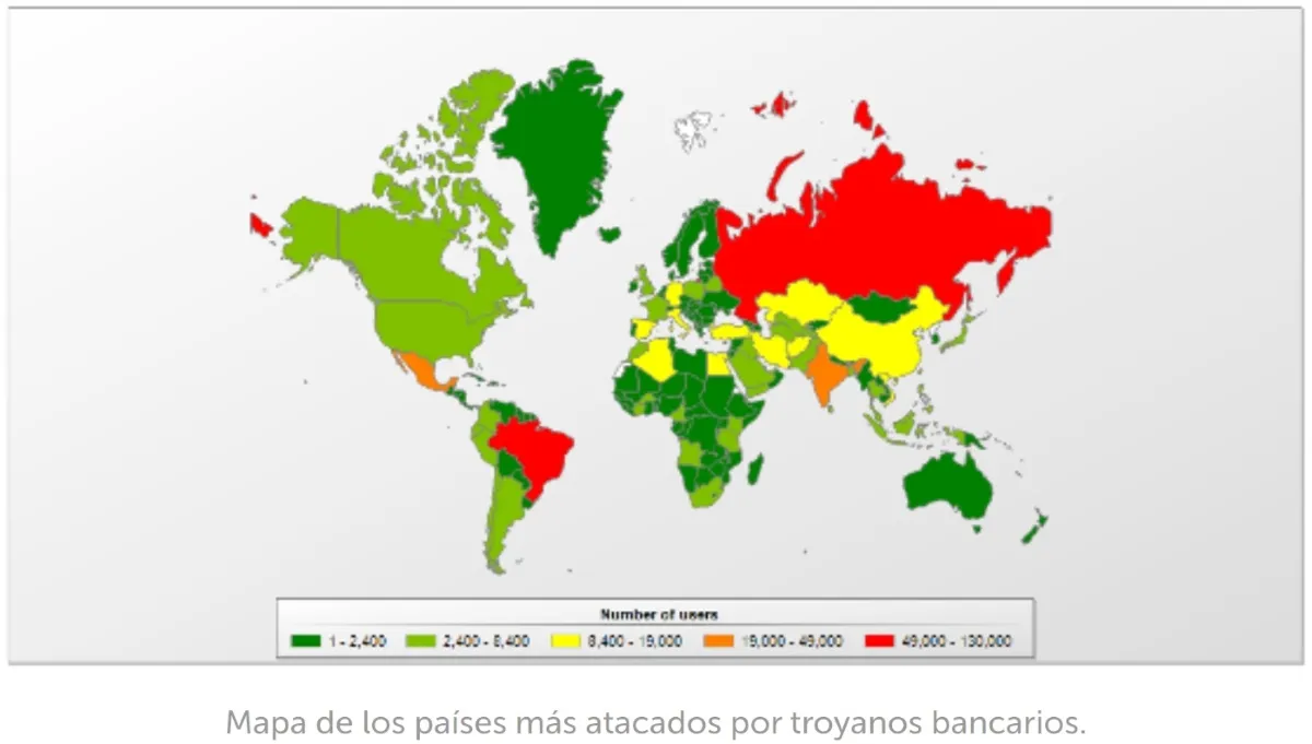 Latinoamérica bajo Ciberataque: 1.2 mil millones de malwares en el año Latinoamérica bajo Ciberataque: 1.2 mil millones de malwares en el año