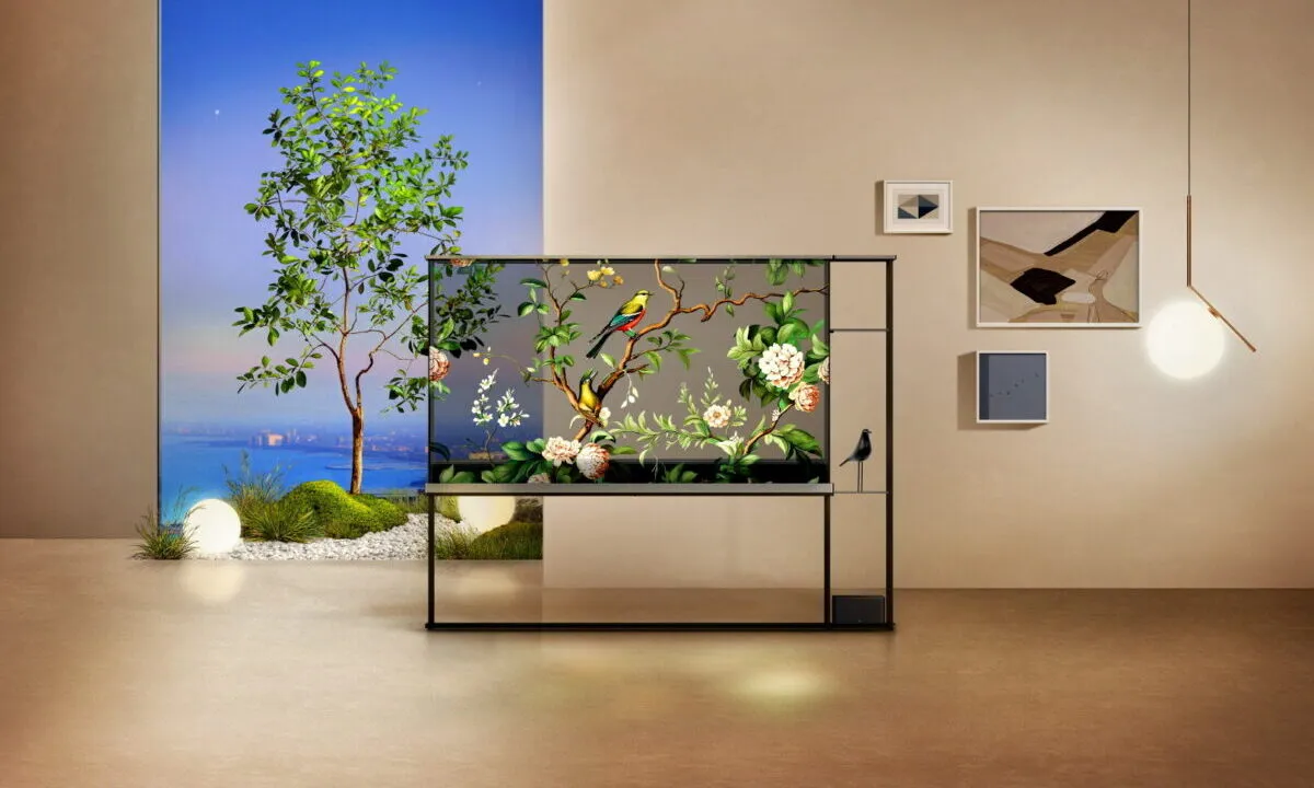 El televisor OLED transparente inalámbrico de LG sorprende en CES 2024 El televisor OLED transparente inalámbrico de LG sorprende en CES 2024