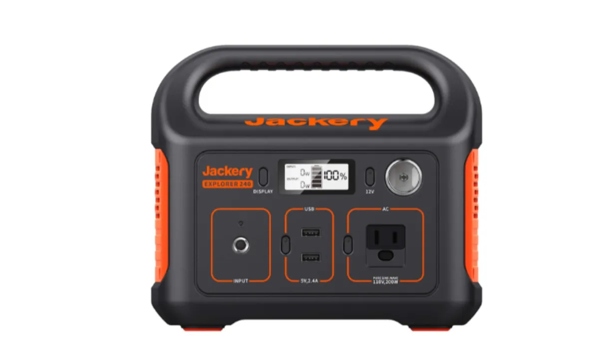 Agustín Del Tredici: "Se esperan saltos de 1000% en la demanda de productos Jackery" Jackery 240