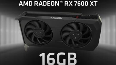 AMD Radeon RX 7600 XT: La nueva tarjeta gráfica para juegos a 1080p