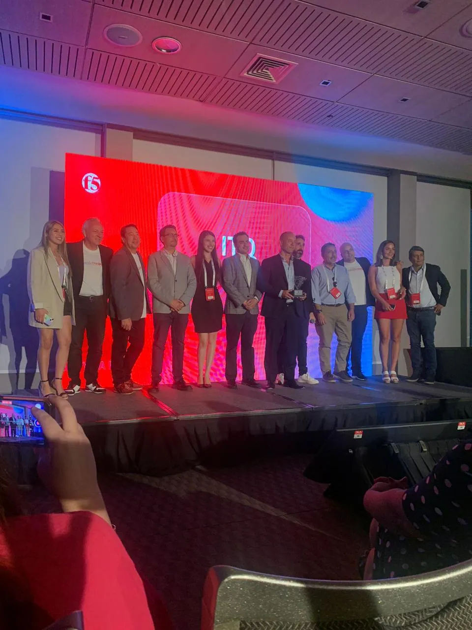 ITQ latam una vez más es reconocida por F5 ITQ latam tiene el 50% del mercado en Chile y el 20% en todo Latam.